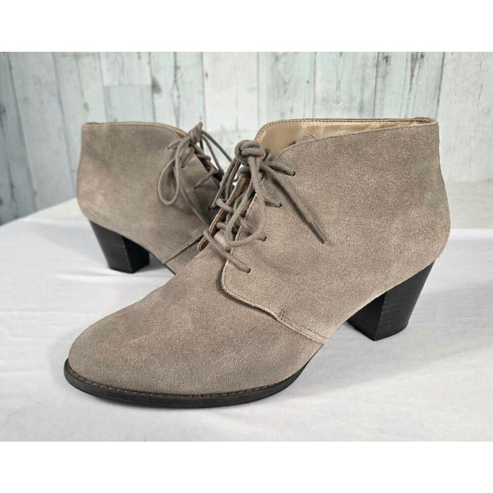 Vionic Zenda Suede Booties Sz. 8.5